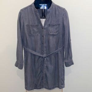 Banana Republic Chambray Shirt Dress Size 4P